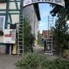Zeltaufbau